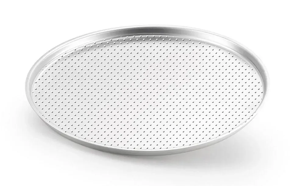 Cristal Polished Crispy Pizza Pan