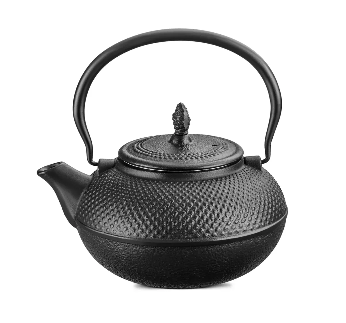 Chaleira de Ferro com Coador Inox